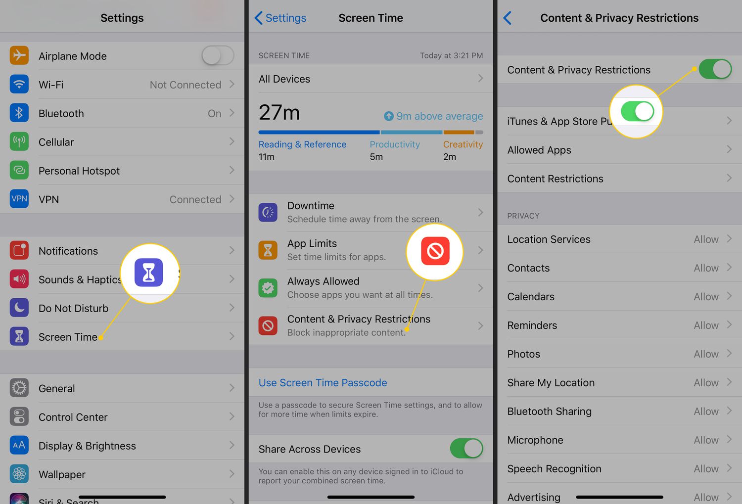 app Restrictions iphone, How to Find a Missing App Icon on Your iPhone