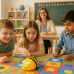 🐝 How to Make a Bee-Bot Mat (with Free Printable 6×6 Template PDF)
