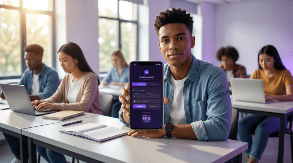 EduAI ScoreLab: Smart Grade & Percentage Calculator