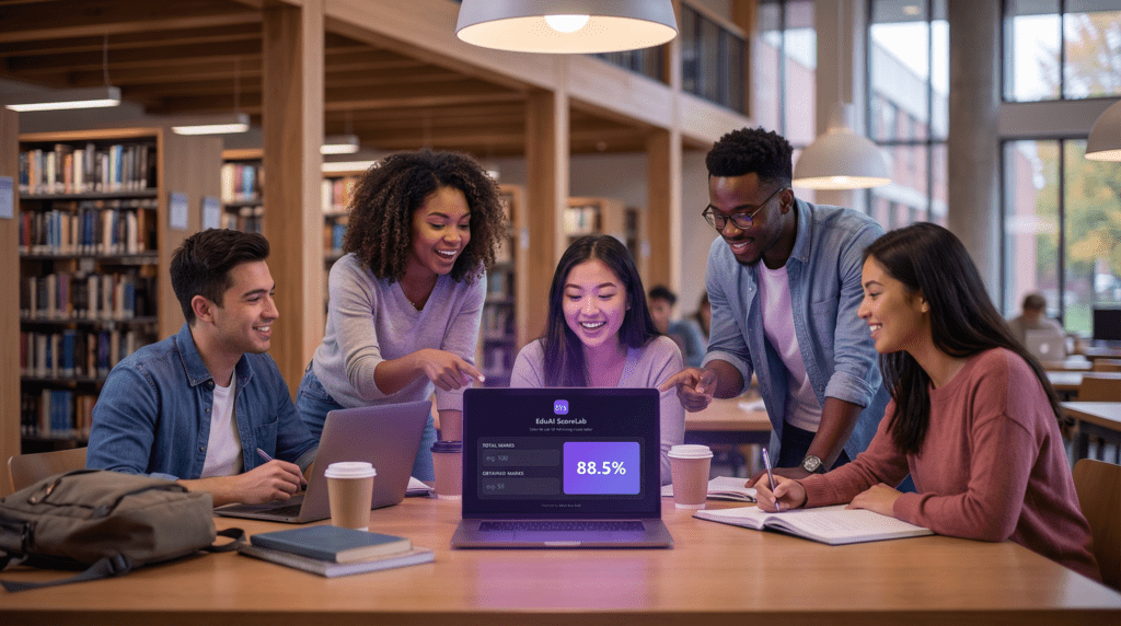 EduAI ScoreLab: Smart Grade & Percentage Calculator